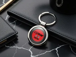 Metal Keychain Custom Finish Alloy Build